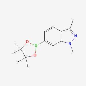 1,3-diMethyl-6-(4,4,5,5-tetraMethyl-1,3,2-dioxaborolan-2-yl)-1H-indazole