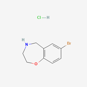 7-Bromo-2,3,4,5-tetrahydro-1,4-benzoxazepine hydrochloride