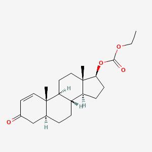 molecular formula C22H32O4 B13755317 1-testosterone Ethyl carbonate 
