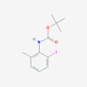 Tert-butyl (2-iodo-6-methylphenyl)carbamate