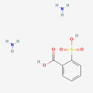 molecular formula C7H12N2O5S B13755418 azane;2-sulfobenzoic acid CAS No. 22895-07-4