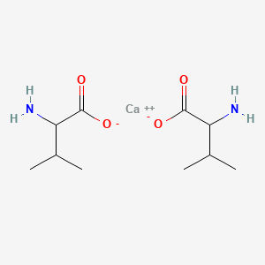 molecular formula C10H20CaN2O4 B13755425 calcium;2-amino-3-methylbutanoate CAS No. 71247-42-2