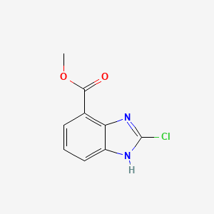methyl 2-chloro-1H-benzimidazole-4-carboxylate
