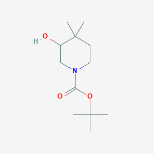 Tert-butyl 3-hydroxy-4,4-dimethylpiperidine-1-carboxylate