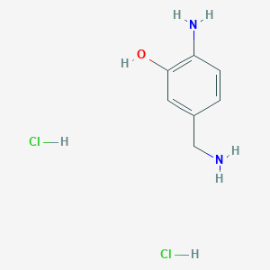 2-Amino-5-aminomethyl-phenol dihydrochloride