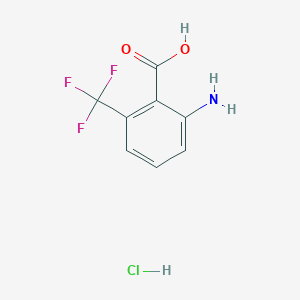2-Amino-6-(trifluoromethyl)benzoic acid hydrochloride