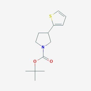 tert-Butyl 3-(thiophen-2-yl)pyrrolidine-1-carboxylate