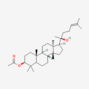 molecular formula C32H54O3 B13755725 3-O-Acetyldammarenediol-II CAS No. 22558-20-9