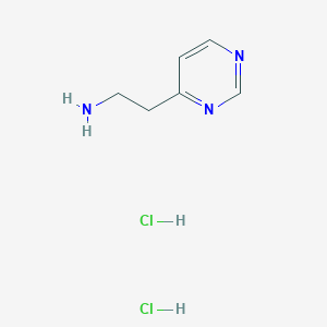 2-(Pyrimidin-4-yl)ethan-1-amine dihydrochloride