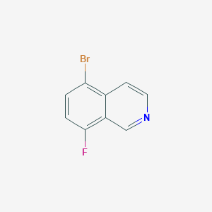 5-Bromo-8-fluoroisoquinoline
