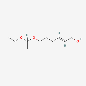 molecular formula C10H20O3 B13755968 (E)-6-(1-Ethoxyethoxy)hex-2-en-1-ol CAS No. 61565-21-7