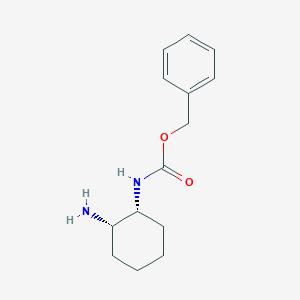 B1375602 Benzyl (cis-2-aminocyclohexyl)carbamate CAS No. 445479-92-5