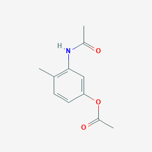 3-Acetamido-4-methylphenyl acetate