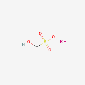 molecular formula CH3KO4S B13756344 Potassium hydroxymethanesulphonate CAS No. 51754-03-1