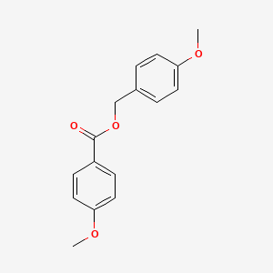 molecular formula C16H16O4 B13756377 p-Methoxybenzyl p-anisate CAS No. 24318-43-2