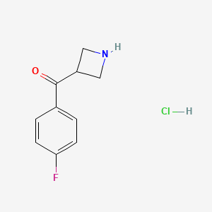 Azetidin-3-yl(4-fluorophenyl)methanone hydrochloride