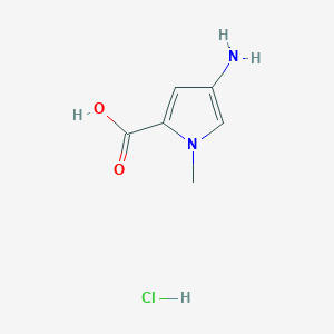 4-Amino-1-methyl-1H-pyrrole-2-carboxylic acid hydrochloride