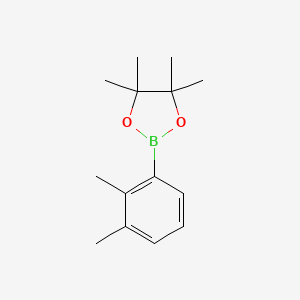 molecular formula C14H21BO2 B1375666 2-(2,3-Dimethylphenyl)-4,4,5,5-tetramethyl-1,3,2-dioxaborolane CAS No. 1232132-73-8