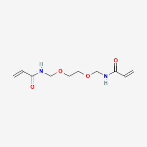 molecular formula C10H16N2O4 B13756839 N,N'-(Ethylenebis(oxymethylene))bis(acrylamide) CAS No. 21988-92-1