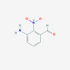 3-Amino-2-nitrobenzaldehyde