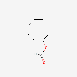 molecular formula C9H16O2 B13756901 Cyclooctyl formate CAS No. 23263-25-4