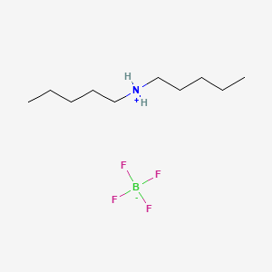 molecular formula C10H24BF4N B13757066 Dipentylamine, tetrafluoroborate(1-) CAS No. 73987-15-2