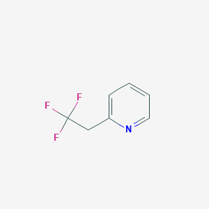 molecular formula C7H6F3N B13757156 2-(2,2,2-Trifluoroethyl)pyridine CAS No. 1186195-13-0