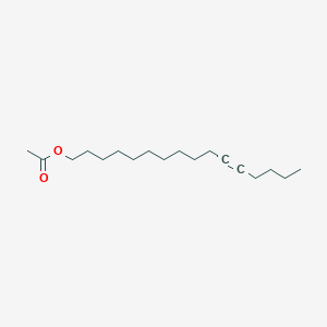 molecular formula C18H32O2 B13757230 11-Hexadecynyl acetate CAS No. 53596-80-8