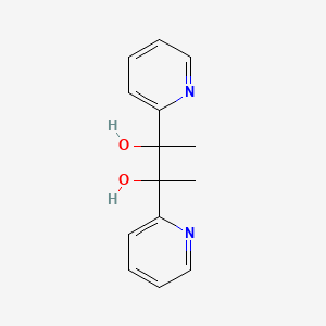 molecular formula C14H16N2O2 B13757258 2,3-Di(2-pyridyl)-2,3-butanediol CAS No. 58052-51-0