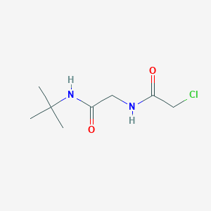 N-tert-butyl-2-(2-chloroacetamido)acetamide
