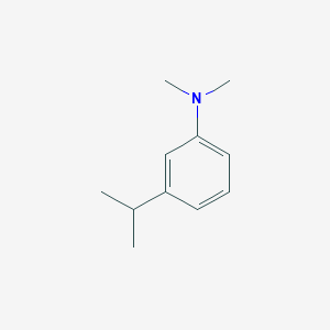 molecular formula C11H17N B137573 N,N-Dimethyl-3-(propan-2-yl)aniline CAS No. 153143-49-8