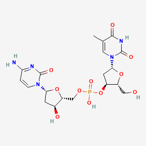 molecular formula C19H26N5O11P B13757404 Thymidylyl-(3'-5')-deoxycytidine CAS No. 5178-19-8