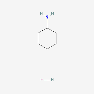 molecular formula C6H14FN B13757443 Cyclohexylammonium fluoride CAS No. 26593-77-1