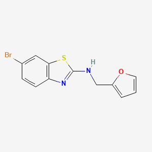 6-bromo-N-(furan-2-ylmethyl)benzo[d]thiazol-2-amine