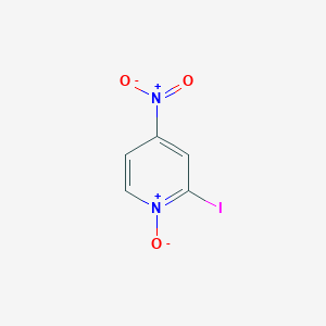 molecular formula C5H3IN2O3 B13757488 2-Iodo-4-nitro-pyridine 1-oxide CAS No. 52092-44-1