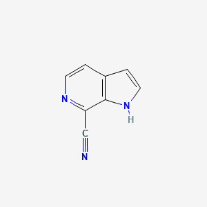 1H-Pyrrolo[2,3-c]pyridine-7-carbonitrile