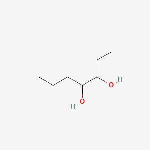 molecular formula C7H16O2 B13757543 3,4-Heptanediol CAS No. 62593-33-3