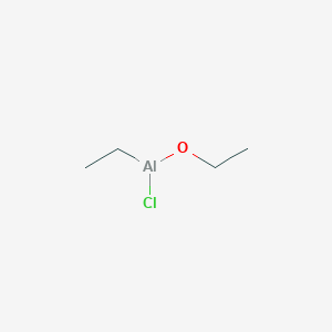 molecular formula C4H10AlClO B13757556 Chloroethoxyethylaluminium CAS No. 6013-78-1