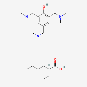 molecular formula C23H43N3O3 B13757717 Einecs 257-154-9 CAS No. 51365-70-9