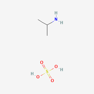 molecular formula C3H11NO4S B13757722 Isopropylamine sulfate CAS No. 60828-92-4