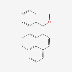 molecular formula C21H14O B13757730 6-Methoxybenzo(a)pyrene CAS No. 52351-96-9