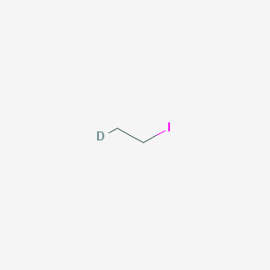 molecular formula C2H5I B13757769 Iodoethane-2-D1 