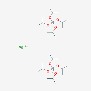 molecular formula C24H56Al2MgO8 B13757795 Magnesium aluminum i-propoxide 
