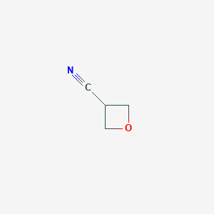 molecular formula C4H5NO B1375781 Oxetane-3-carbonitrile CAS No. 1420800-16-3