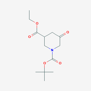 1-Tert-butyl 3-ethyl 5-oxopiperidine-1,3-dicarboxylate