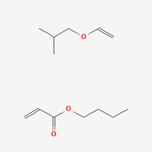 molecular formula C13H24O3 B13757905 Butyl prop-2-enoate;1-ethenoxy-2-methylpropane CAS No. 26354-08-5