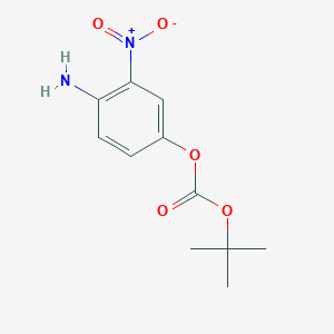 4-Amino-3-nitrophenyl tert-butyl carbonate