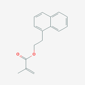 molecular formula C16H16O2 B013758 (1-Naphthyl)ethyl Methacrylate CAS No. 72642-30-9