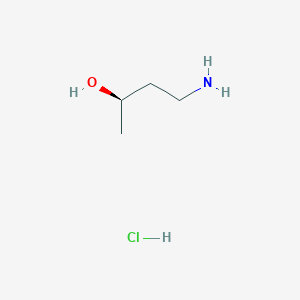 (2R)-4-aminobutan-2-ol hydrochloride