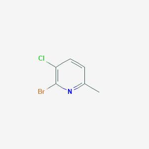2-Bromo-3-chloro-6-methylpyridine